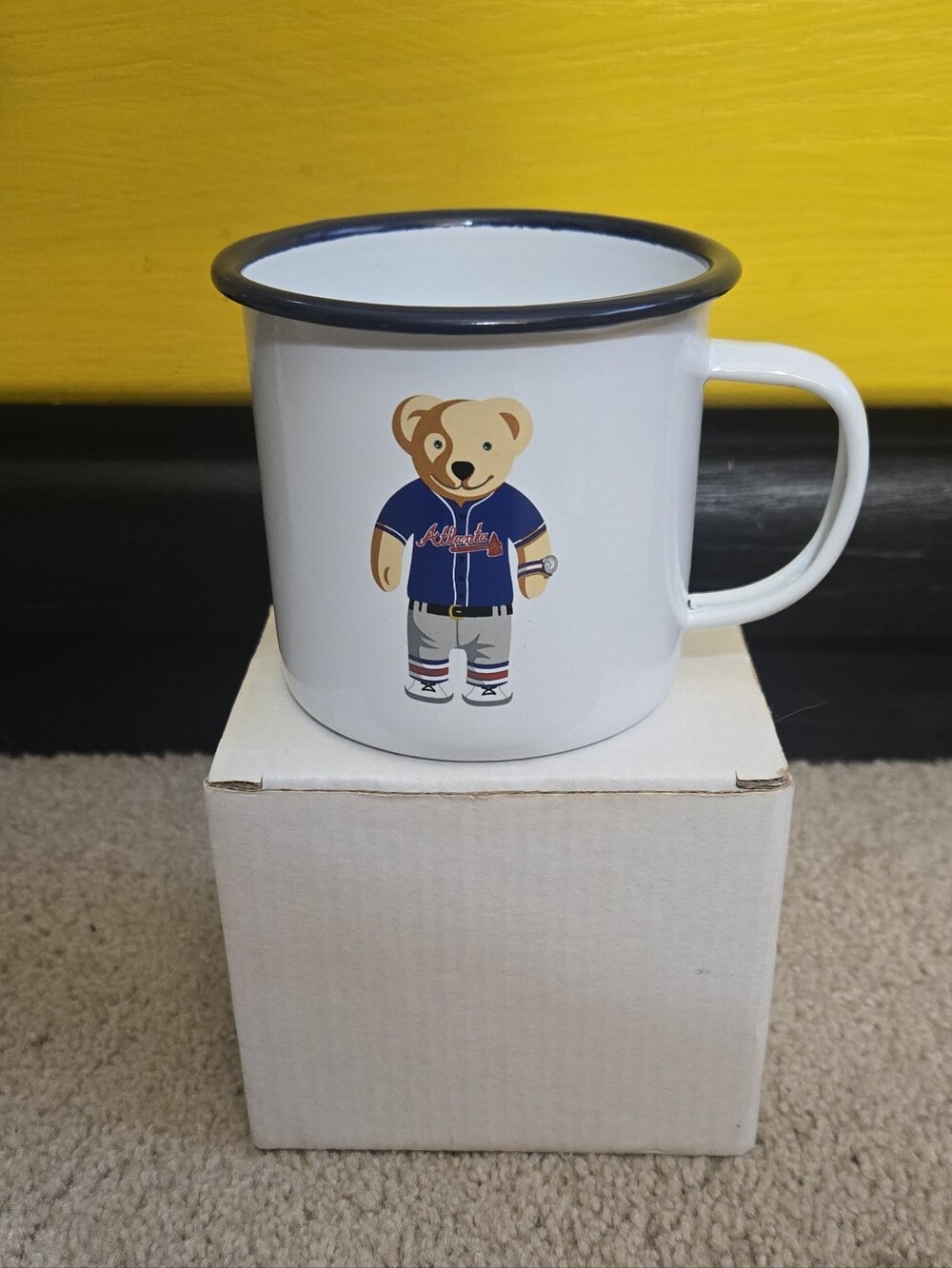 2023 Atlanta Braves Oris Bear Mug, Coffee Cup
